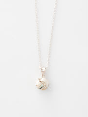 925 Sterling Silver Handmade Round Filigree Ball Pendant for Women and Girls