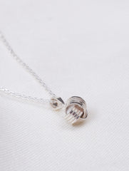 925 Sterling Silver Handmade Round Filigree Ball Pendant for Women and Girls