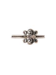925 Sterling Silver Swirl Design Ring for Women and Girls