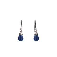 925 Silver Elegant Lapis Lazuli Drop Earrings in Sterling Silver – Timeless and Sophisticated Jewelry for Every Occasion