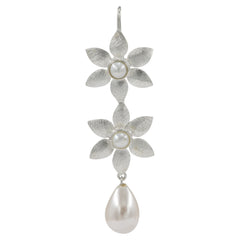 925 Silver Freshwater Pearl Drop Earrings – Simple & Elegant Hallmark Certified for Women