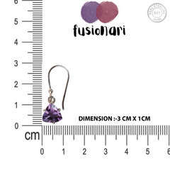 925 Silver Amethyst Earrings – Stunning natural amethyst stones for calming energy. Perfect healing gift for women