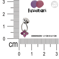 925 Silver Delicate Mini Ruby Stone Eartops - Perfect Blend of Elegance Charm and Sophistication for a Timeless Look
