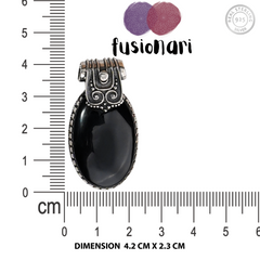 925 Silver Timeless Elegance: Handcrafted Luxury Silver Jewelry – Black Onyx Pendants,