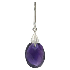 925 Silver Amethyst Earrings – Unique Gemstone Jewelry for Women and Girls | Natural Amethyst for Spiritual Wellness