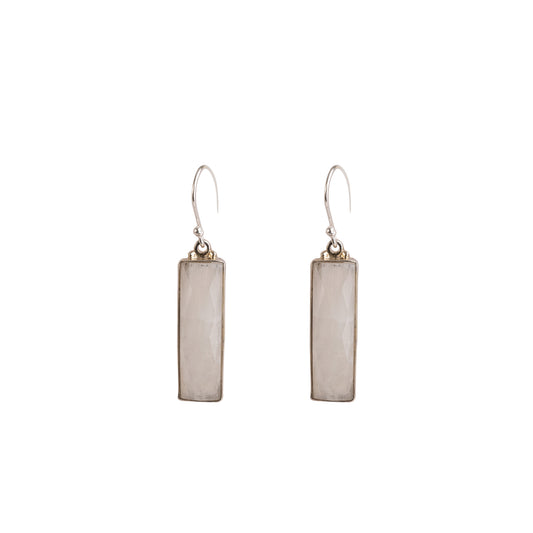 925 Sterling Silver Moonstone Earrings – Ethereal Glow and Timeless Elegance for Every Occasion