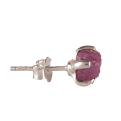 925 Sterling Silver Ruby Earrings for Women | July Birthstone Jewelry Gift