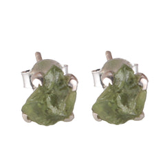 925 Sterling Silver Peridot Earrings for Women |  Birthstone Healing Jewelry