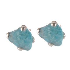 925 Sterling Silver Blue Apatite Earrings for Women | Energy  Gemstone Jewelry