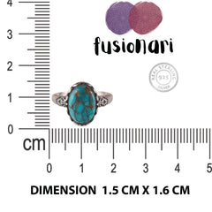925 Silver Turquoise Ring  Sky Blue Gemstone Sterling Silver Jewelry, Elegant Handmade Women’s Ring for Fashion & Gifting