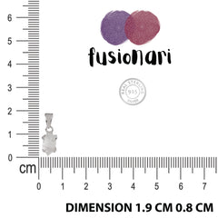 925 Sterling Silver Quartz Pendant chain for Women | Authentic Silver Jewelry | Handcrafted Elegant Gift