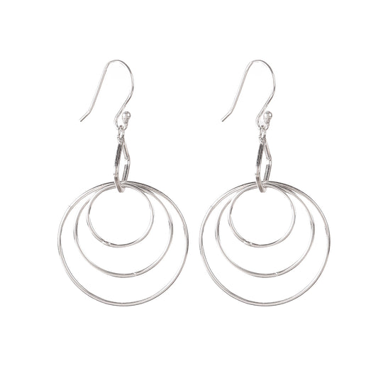 925 Sterling Silver Minimalist Earrings for Women | Modern Everyday Lightweight Gift