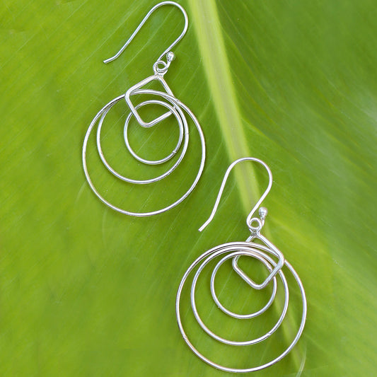 925 Sterling Silver Minimalist Earrings for Women | Modern Everyday Lightweight Gift