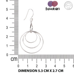 925 Sterling Silver Minimalist Earrings for Women | Modern Everyday Lightweight Gift