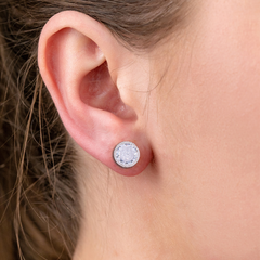 925 Sterling Silver Zircon Eartops – Elegant Handcrafted Jewelry for Every Occasion