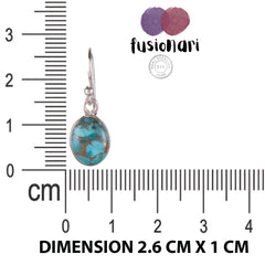 925 Sterling Silver Turquoise Earrings for Women | Boho Statement Jewelry