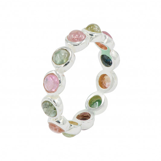 925 Silver Multi-Stone Ring – Vibrant gems in a beautifully crafted band, adding color and sophistication to any outfit. Perfect for women