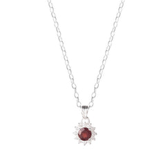 Fusionari 925 Sterling Silver AD Zircon Pendant with Chain for Women |  Necklace | Party Wear Jewellery | Designer Wedding Pendant Set | Elegant Gift for Her | Fashion Necklace Women