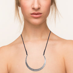 Fusionari 925 Sterling Silver Necklace for Women | Handcrafted Silver Jewelry | Elegant Daily Wear Designer Piece