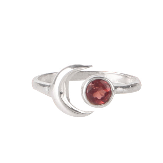 925 Silver Garnet Ring  Elegant Red Gemstone Sterling Silver Jewelry, Handmade Women’s Ring for Party, Festive & Daily Wear