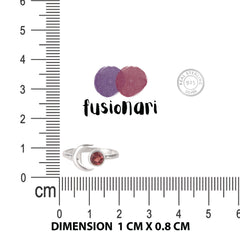 925 Silver Garnet Ring  Elegant Red Gemstone Sterling Silver Jewelry, Handmade Women’s Ring for Party, Festive & Daily Wear