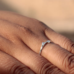 925 Silver Silver Sterling Silver Ring – Minimalist Handcrafted Jewelry, Everyday Luxury, Timeless Women’s Silver Ring, Perfect Gift