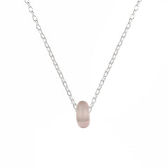 925 Sterling Silver Rose Quartz Pendant without Chain | Handcrafted Pink Gemstone Jewelry | Romantic Healing Jewelry