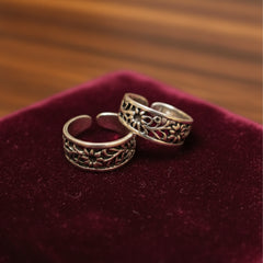 Fusionari 925 Sterling Silver Adjustable Toe Ring  Elegant Handcrafted Silver Jewelry, Minimalist Design, Comfortable Daily Wear, Gift for Her