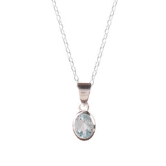 Fusionari 925 Sterling Silver Pendant with Chain for Women – Designer Wedding & Party Wear Necklace Set | Elegant Gift Jewelry for Her