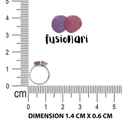 925 Silver Amethyst Ring for Women | Purple Healing Crystal Jewelry | Meditation & Party Wear