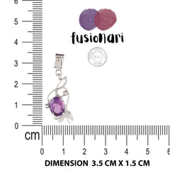 925 Sterling Silver Amethyst Earrings for Women | Purple Healing Gemstone Jewelry | Calm & Balance Crystal