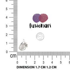 925 Sterling Silver Moonstone Earrings for Women | Elegant Bridal Jewelry | Shine & Glow Crystal