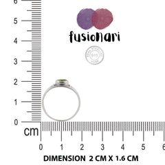 925 Silver Peridot Ring for Women | Natural Healing Gemstone | Elegant Party & Daily Wear