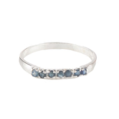 925 Sterling Silver Blue Sapphire Ring for Women | Luxury Royal Blue Stone Jewelry | Wedding & Formal Wear