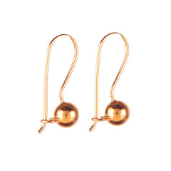 925 Sterling Silver Gold Plated  Earrings for Women | Elegant Minimalist Style for Daily Use