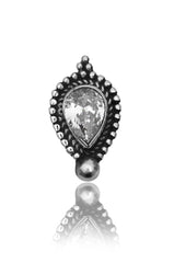 925 Sterling Silver AD Zircon Earrings for Women |Authentic Silver Jewelry |Handcrafted Elegant Gift