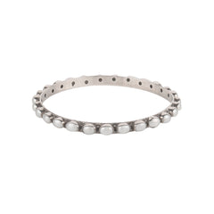 Fusionari 925 Sterling Silver Pearl Bangle | Classic White Stone Jewelry | Elegant Bracelet for Women & Girls