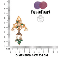 925 Sterling Silver Multistone Gold Plated Earrings for Women | Multi Gemstone Jewelry | Party Wear & Festival Style