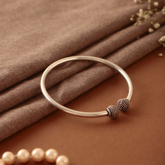 925 Sterling Silver Bangle for Women | Minimal Elegant Bracelet | Luxury Daily Wear Jewelry