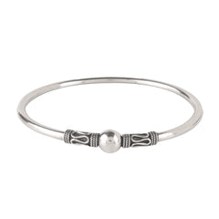 925 Sterling Silver Bangle for Women | Sleek Designer Bracelet | Timeless Luxury Jewelry