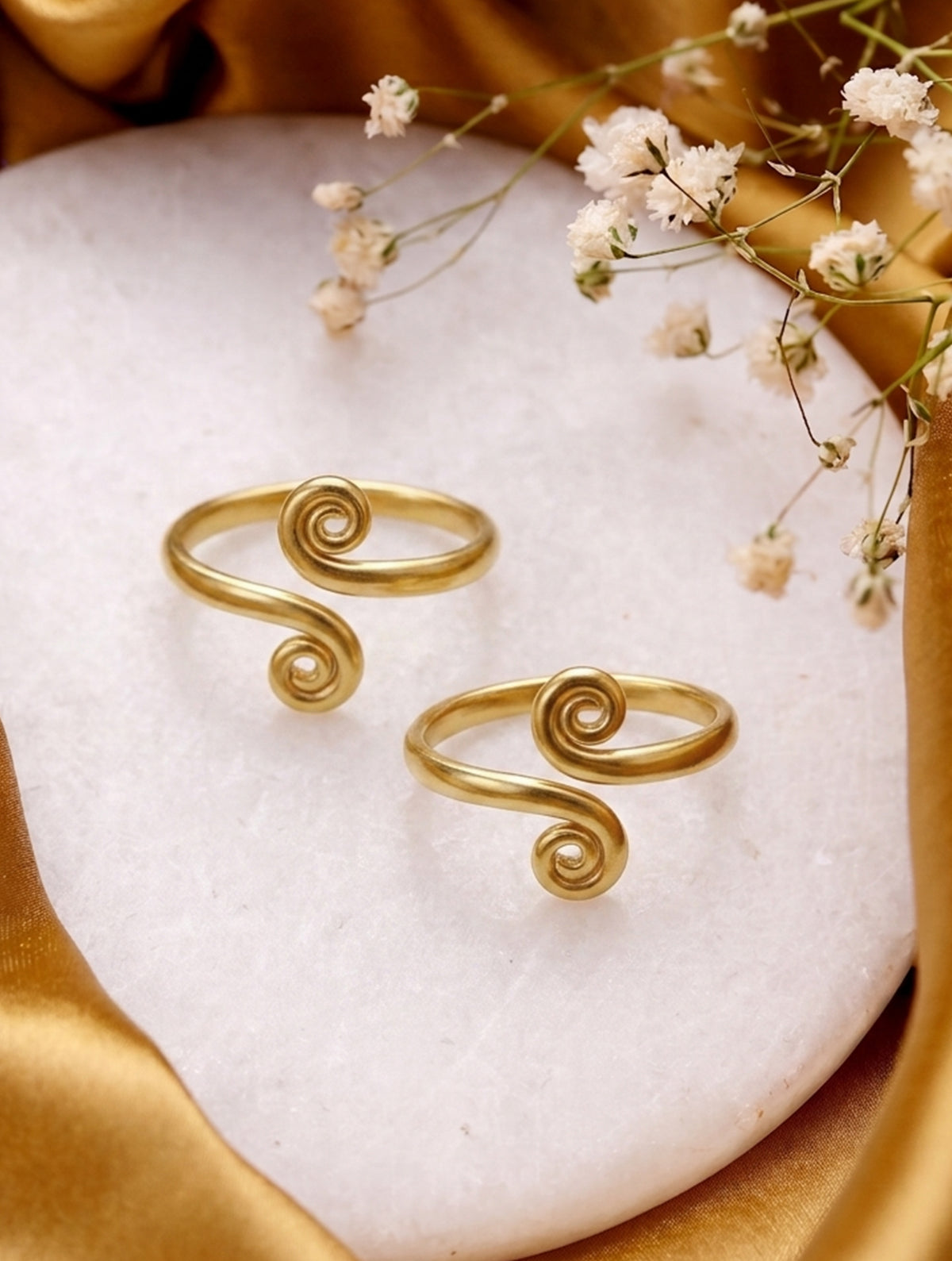 Gold Plated Toe Ring