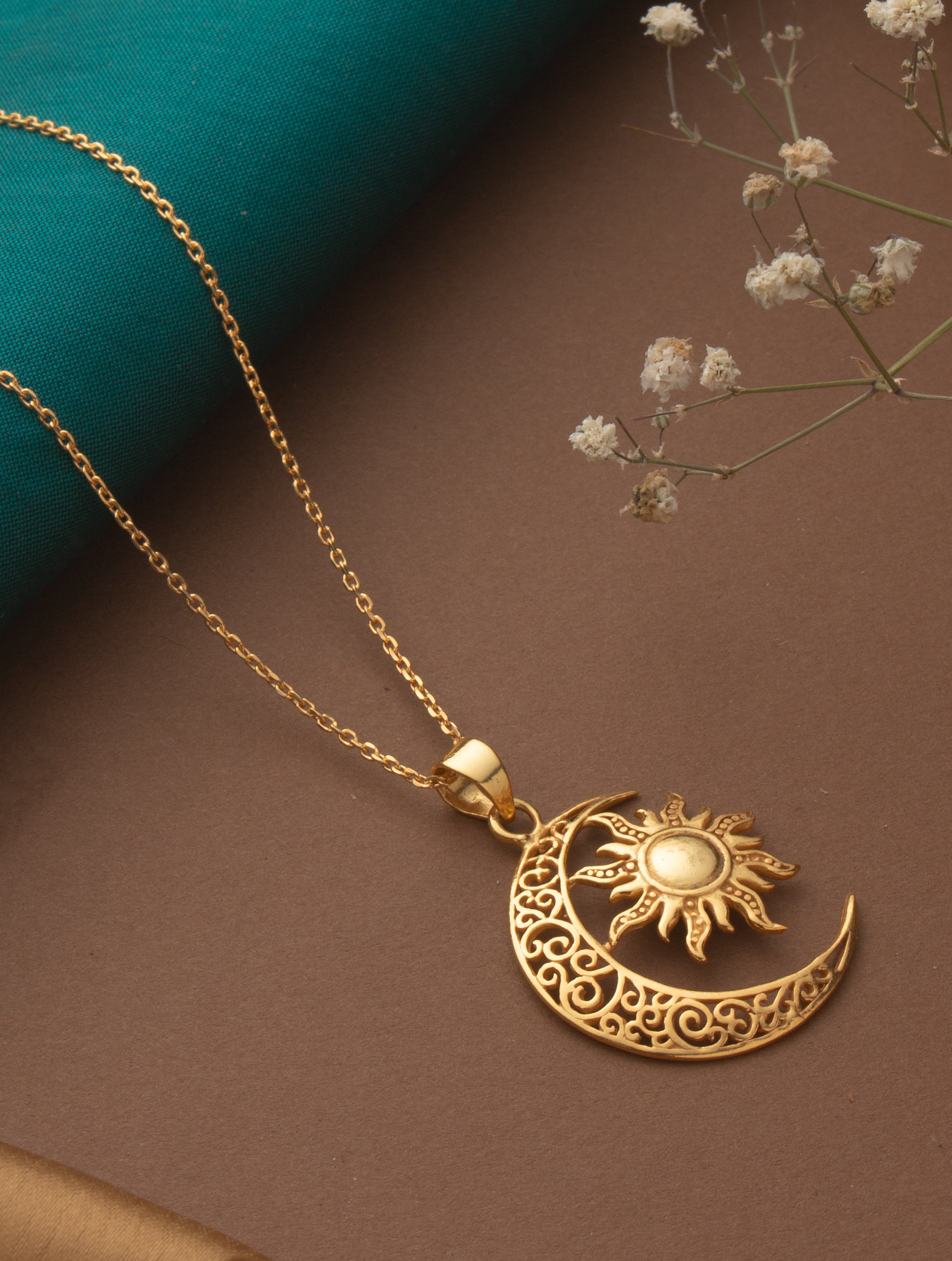 Gold necklace