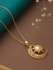 Gold necklace