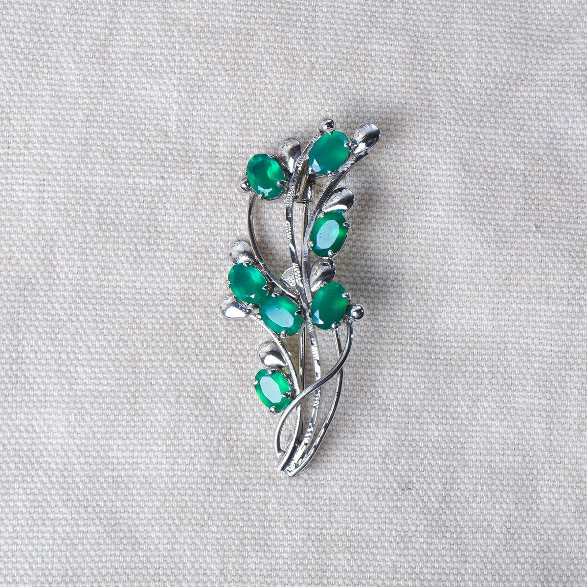 Garnet Brooch