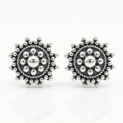 925 Sterling Silver Stud Earrings for Women | Classic Minimal Silver Earrings | Lightweight Daily Wear Jewelry Gift