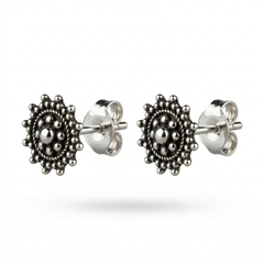 925 Sterling Silver Stud Earrings for Women | Classic Minimal Silver Earrings | Lightweight Daily Wear Jewelry Gift