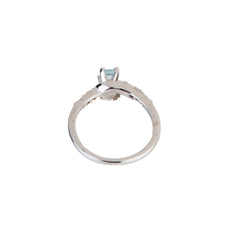 925 Sterling Silver Blue Topaz Ring for Women |  Blue Topaz Gemstone Ring | Handmade Elegant Daily Wear Jewelry Gift