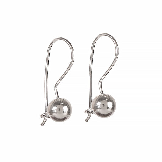 925 Sterling Silver Handmade Drop Earrings for Women | Classic Minimalist Jewelry Gift