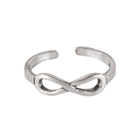 925 Sterling Silver Toe Ring – Adjustable Handmade Jewelry for Women
