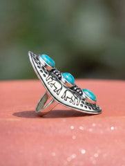 Silver Turquoise Ring